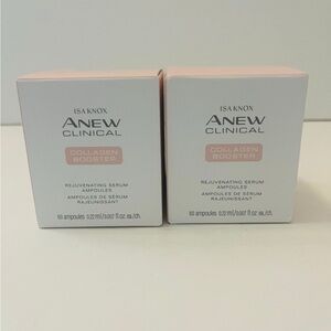 Avon Isa Knox Anew Clinical Collagen Booster Rejuvenating Serum Ampoules x 2